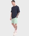 Shop Men's Blue Oversized Fit T-shirt