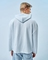 Shop Men's Blue Oversized Hoodie-Full