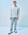 Shop Men's Blue Oversized Hoodie