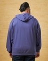 Shop Men's Blue Oversized Plus Size Hoodies-Design