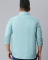 Shop Men's Blue Plus Size Shirt-Design