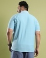 Shop Men's Blue Oversized Plus Size Shirt-Design