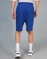 Shop Men's Blue Oversized Shorts-Full
