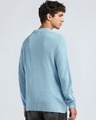 Shop Men's Blue Oversized Sweater-Full