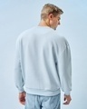 Shop Men's Blue Oversized Sweatshirt-Full
