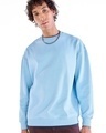 Shop Men's Blue Oversized Sweatshirt-Front