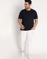 Shop Men's Blue Plus Size T-shirt