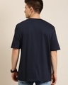 Shop Men's Blue Oversized T-shirt-Design