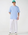 Shop Men's Blue Oversized T-shirt