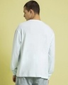 Shop Men's Blue Oversized T-shirt-Full