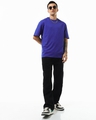 Shop Men's Blue Oversized T-shirt