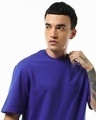 Shop Men's Blue Oversized T-shirt