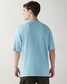 Shop Men's Blue Oversized T-shirt