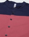 Shop Men's Blue & Pink Color Block Shirt-Full