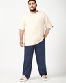 Shop Men's Blue Plus Size Pyjamas-Front
