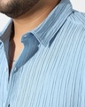 Shop Men's Blue Plus Size Shirt-Full