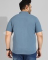 Shop Men's Blue Plus Size Shirt-Full