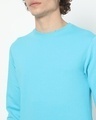 Shop Men's Blue Plus Size Sweatshirt