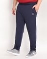 Shop Men's Blue Plus Size Track Pants-Design