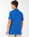 Shop Men's Blue Polo T-shirt-Design