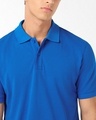 Shop Men's Blue Polo T-shirt