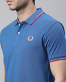 Shop Men's Blue Polo T-shirt