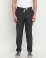 Shop Men's Blue Polyester Track Pants-Full