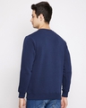 Shop Men's Blue Printed Fleece Blend Sweatshirt-Design