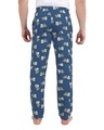 Shop Men's Blue Beerdo Printed Pyjamas-Full