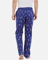 Shop Men's Blue Printed Regular Fit Pyjamas-Design