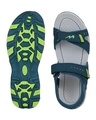 Shop Men's Blue Quick 2 Self Design Sandals-Design