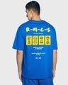 Shop Men's Blue Raja-Mantri-Chor-Sipahi Graphic Printed Oversized T-shirt-Design