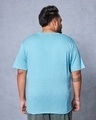 Shop Men's Blue Plus Size T-shirt-Design