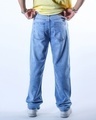 Shop Men's Blue Relaxed Fit Jeans-Design