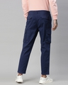 Shop Men's Blue Relaxed Fit Trouser-Design