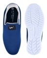 Shop Men's Blue Self Design Casual Shoes-Full