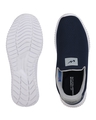 Shop Men's Blue Self Design Casual Shoes-Full