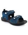 Shop Men's Blue Self Design Sandals-Front