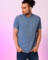 Shop Men's Blue Shirt-Front