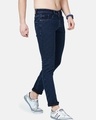 Shop Men's Blue Skinny Fit Jeans-Full