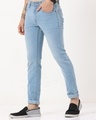 Shop Men's Blue Skinny Fit Jeans-Design