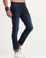 Shop Men's Blue Skinny Fit Jeans-Design