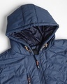 Shop Men's Blue Sleeveless Plus Size Puffer Jacket