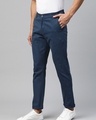 Shop Men's Blue Slim Fit Chinos-Design