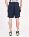 Shop Men's Blue Slim Fit Cotton Shorts-Design