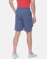 Shop Men's Blue Slim Fit Cotton Shorts-Design
