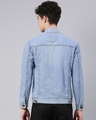 Shop Men's Blue Slim Fit Denim Jacket-Design