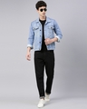 Shop Men's Blue Slim Fit Denim Jacket