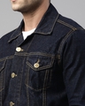 Shop Men's Blue Slim Fit Denim Jacket