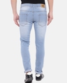 Shop Men's Blue Slim Fit Faded Jeans-Design